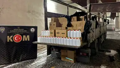 Niğde'de 4 Bin Litre Kaçak Etil Alkol Yakalandı