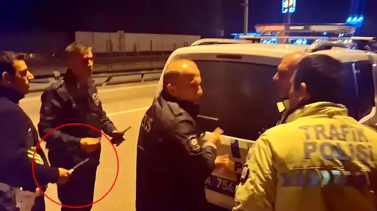 Alkollü Sürücü ve Tehdit Eden Arkadaşı Gözaltında!
